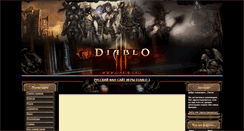 Desktop Screenshot of diablo-3.ru