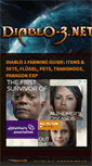 Mobile Screenshot of diablo-3.net